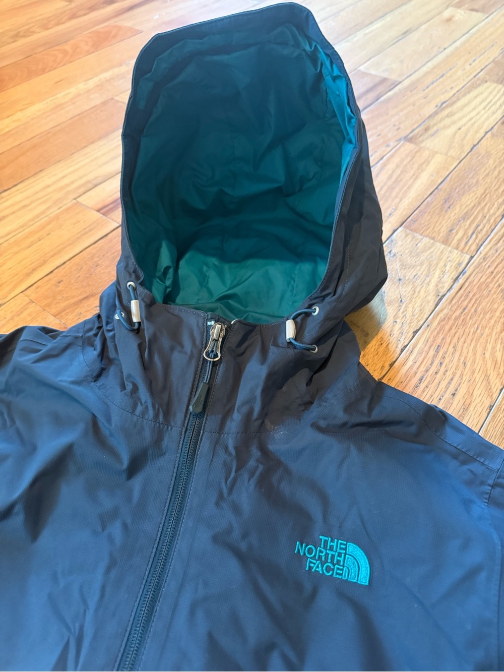 The North Face DRYVENT 2-in-1 Coat/Jacket With Liner Blue/Teal Women’s Size XL - Picture 2 of 16